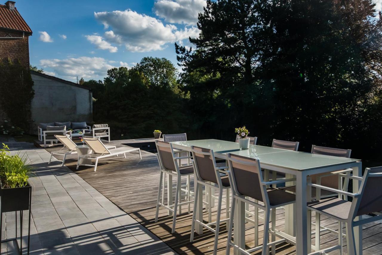 Bed and Breakfast Au Calme de Hosdent Braives Exterior foto
