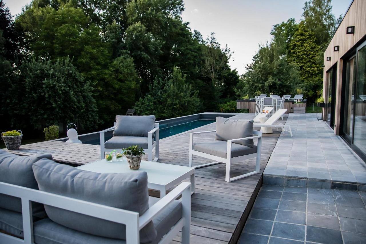 Bed and Breakfast Au Calme de Hosdent Braives Exterior foto
